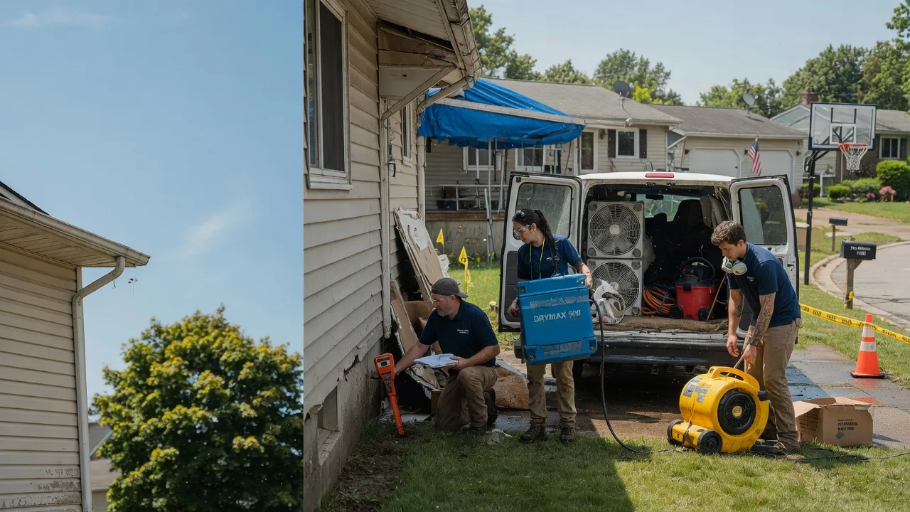 Ceiling Leak Cleanup in Saint Louis, MI near me
